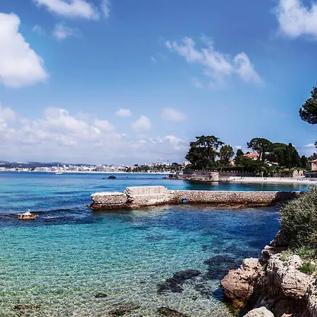 With Swimming Pool In Juan Les Pins Appartamento
